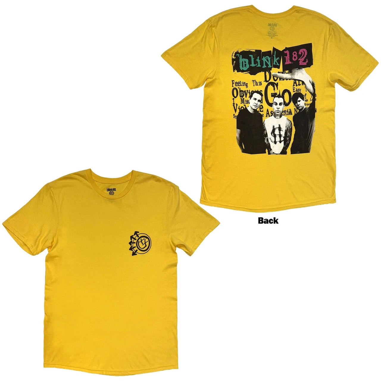 Image of Blink-182 Unisex T-Shirt: Collage