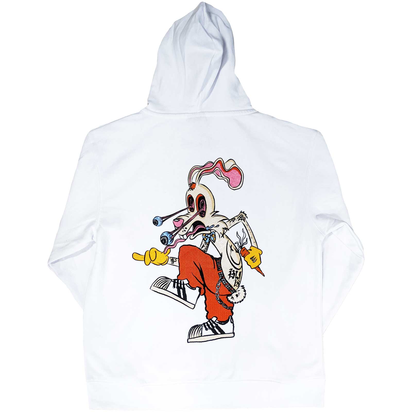 Image of Blink 182 Unisex Hoodie - Roger Rabbit Rock Off