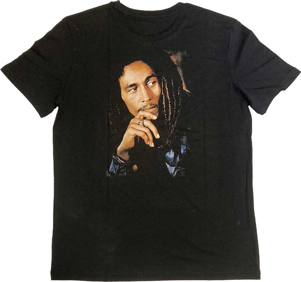 Image of Bob Marley - One Love Portrait , Back print & Embroidery Rock Off