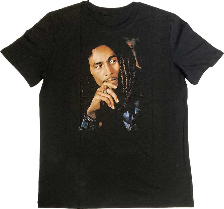 Bob Marley - One Love Portrait , Back print & Embroidery