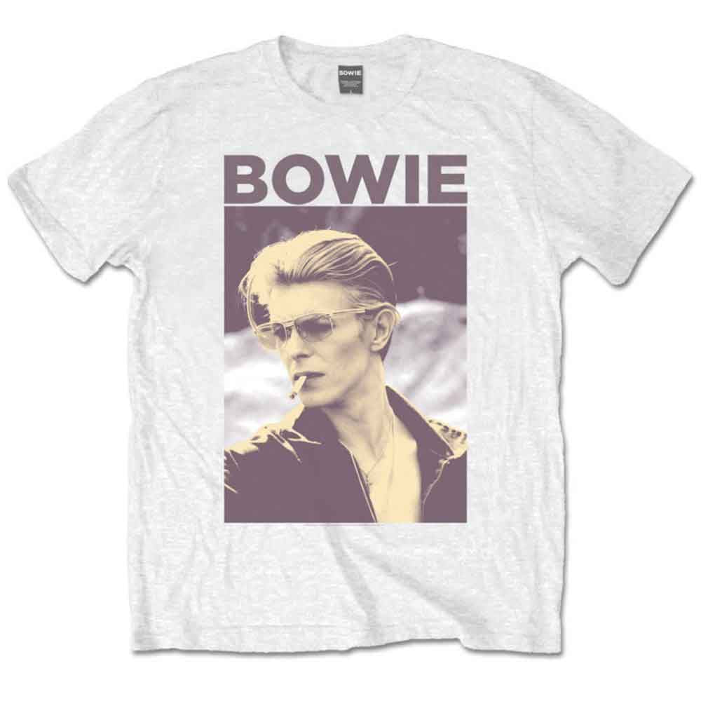 Image of David Bowie T Shirt - Smoking Rock Off