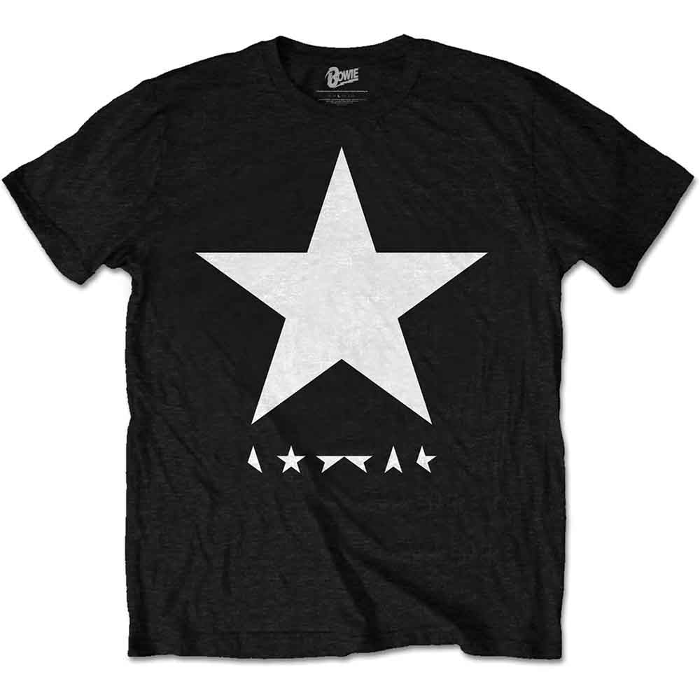 Image of David Bowie T-Shirt - Black Star Rock Off