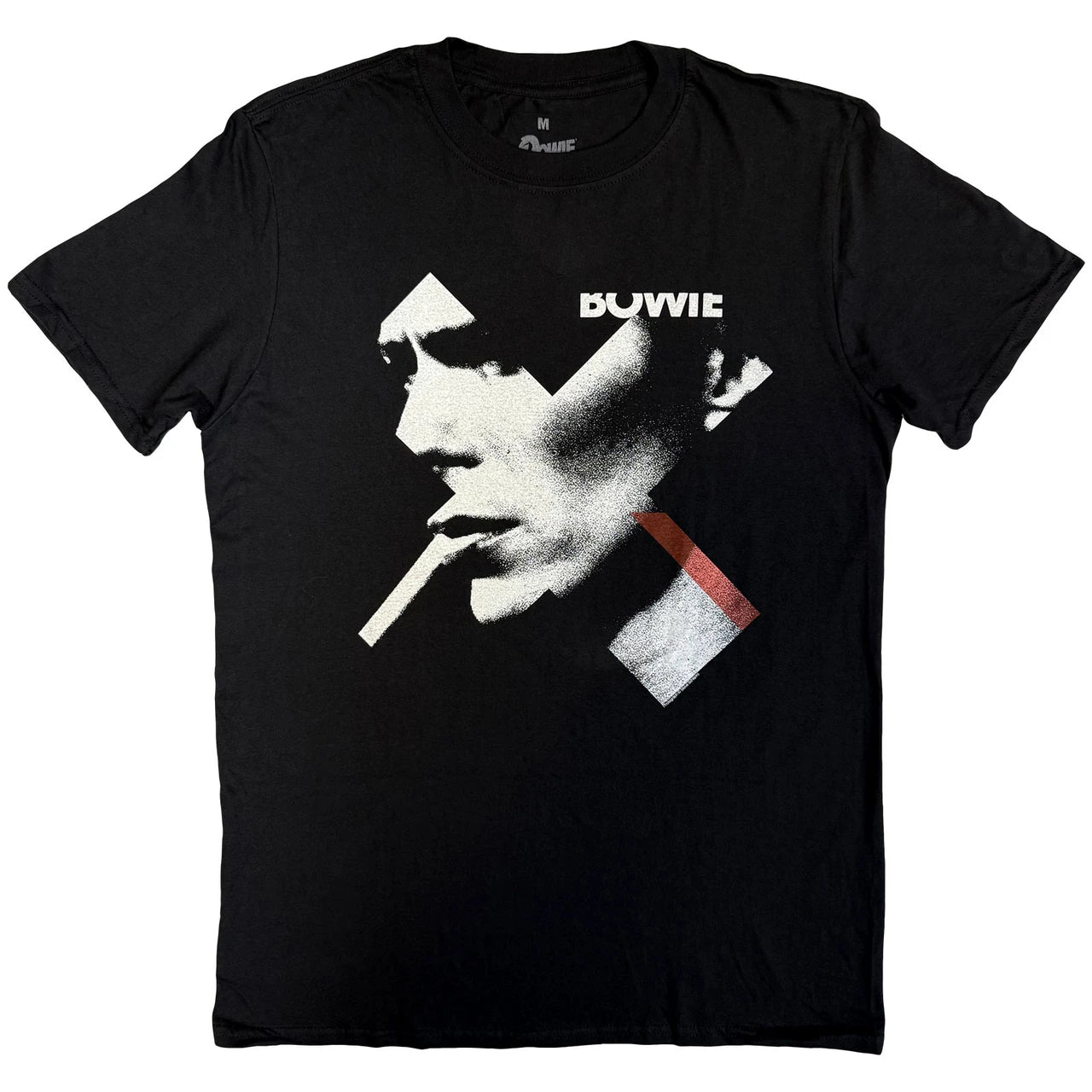 Image of David Bowie Unisex T-Shirt: X Smoke Red