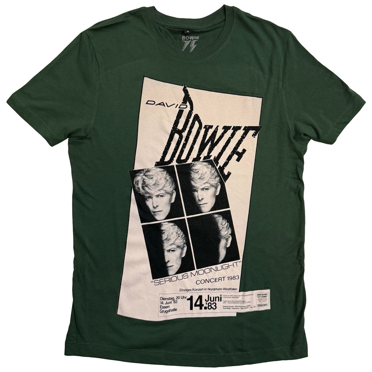 Image of David Bowie Unisex T-Shirt: Concert '83