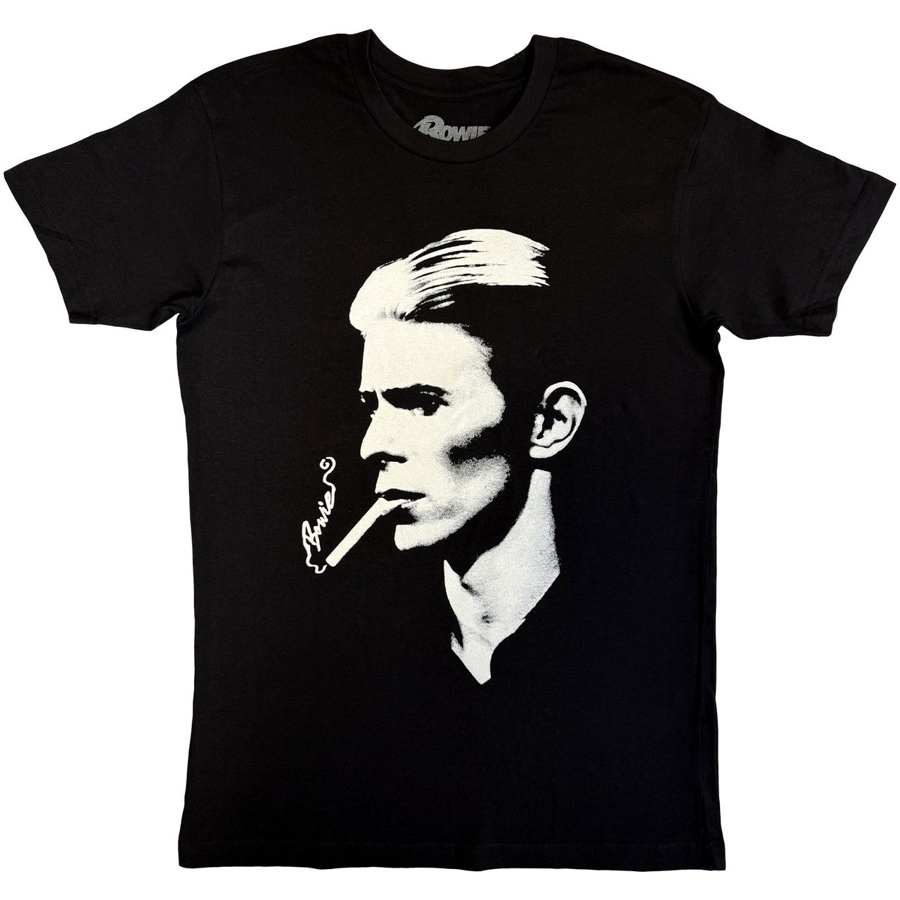 Image of David Bowie Unisex T-Shirt: Smoke (Black)