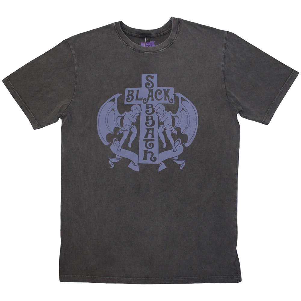Image of Black Sabbath Unisex Stone Wash T-Shirt: Angels