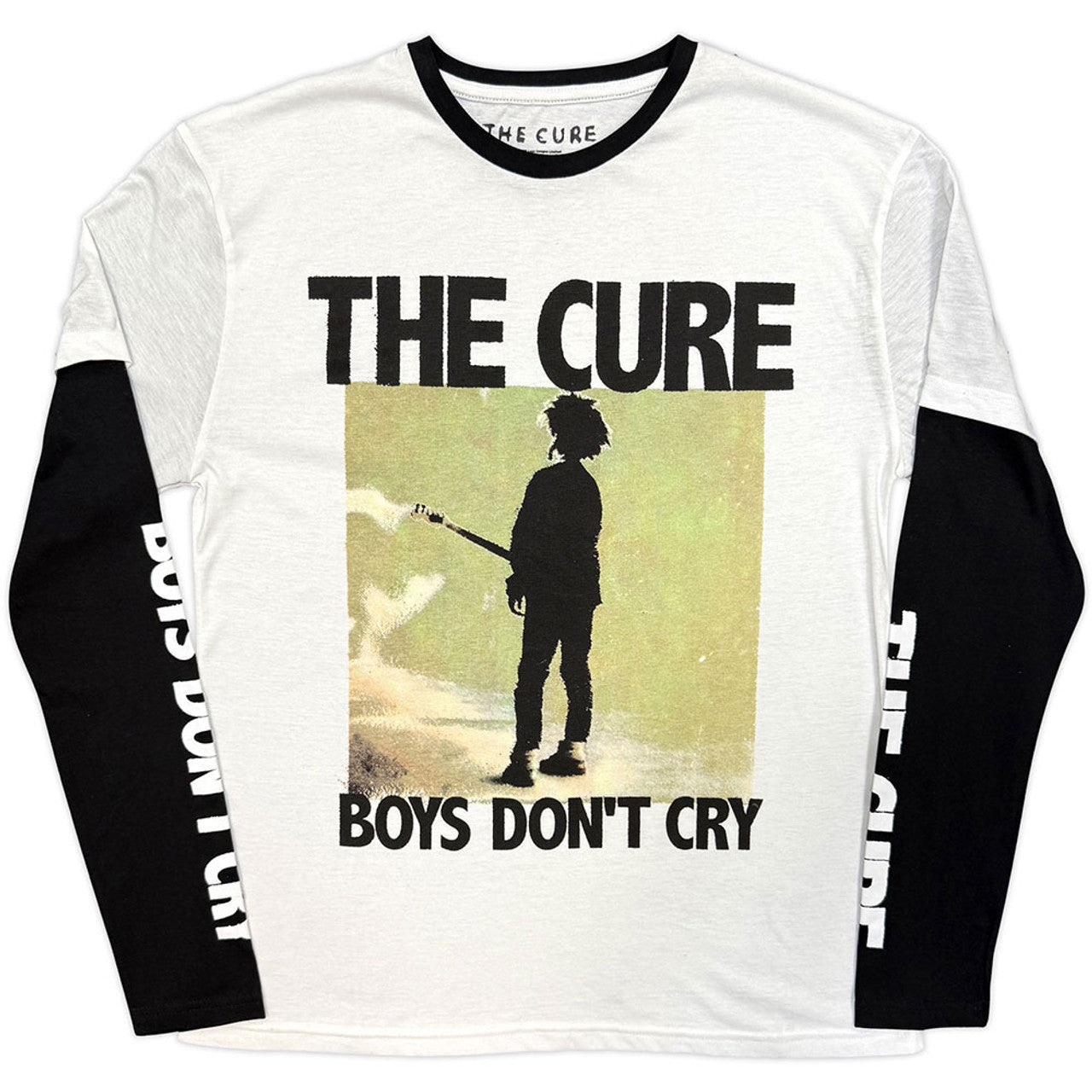 The Cure Unisex Long sleeve T-Shirt - Boys Don't Cry Rock Off