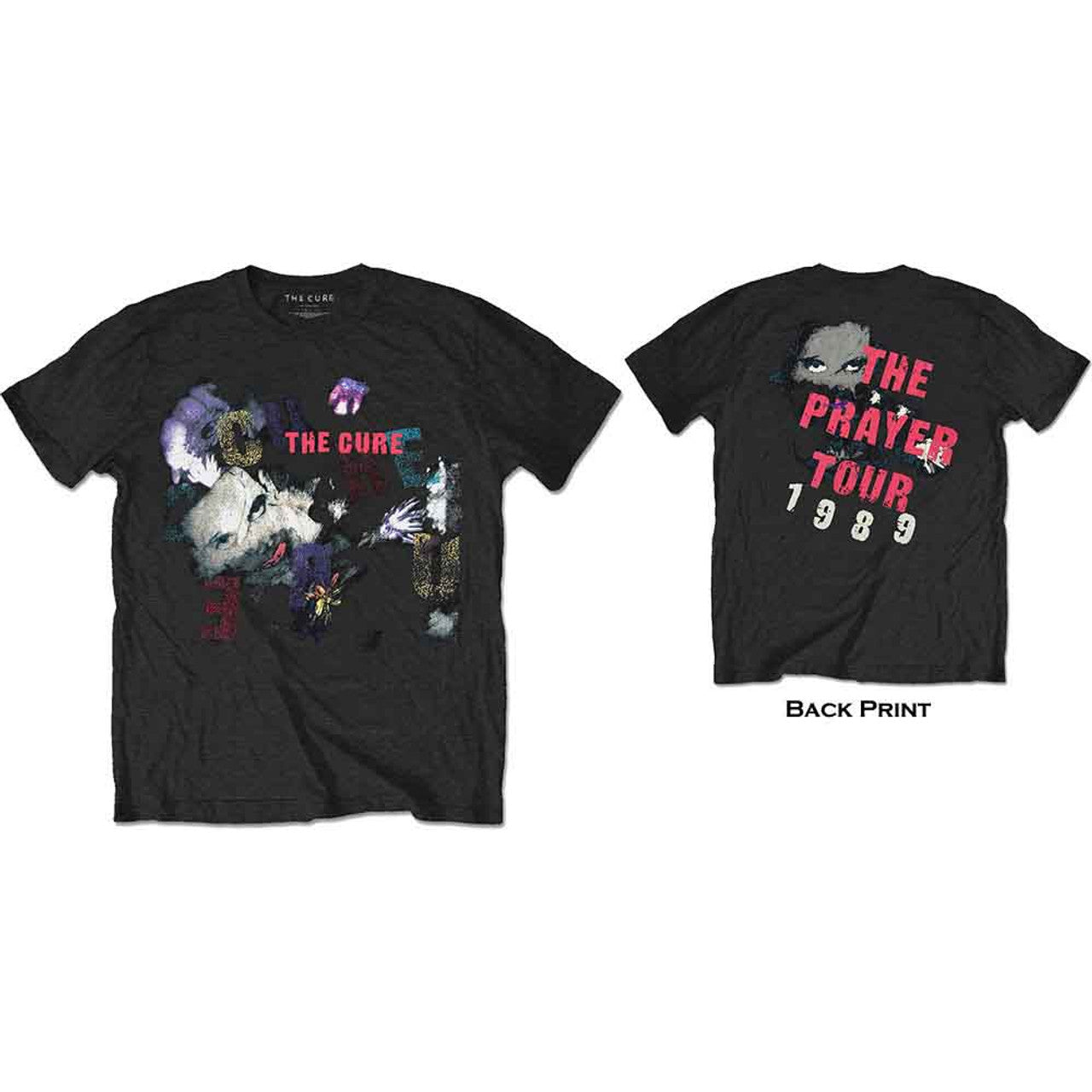 The Cure T-Shirt - The Prayer Tour 1989 Rock Off