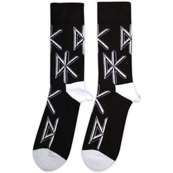 Image of Dead Kennedys Unisex Ankle Socks - DK Logo Repeat