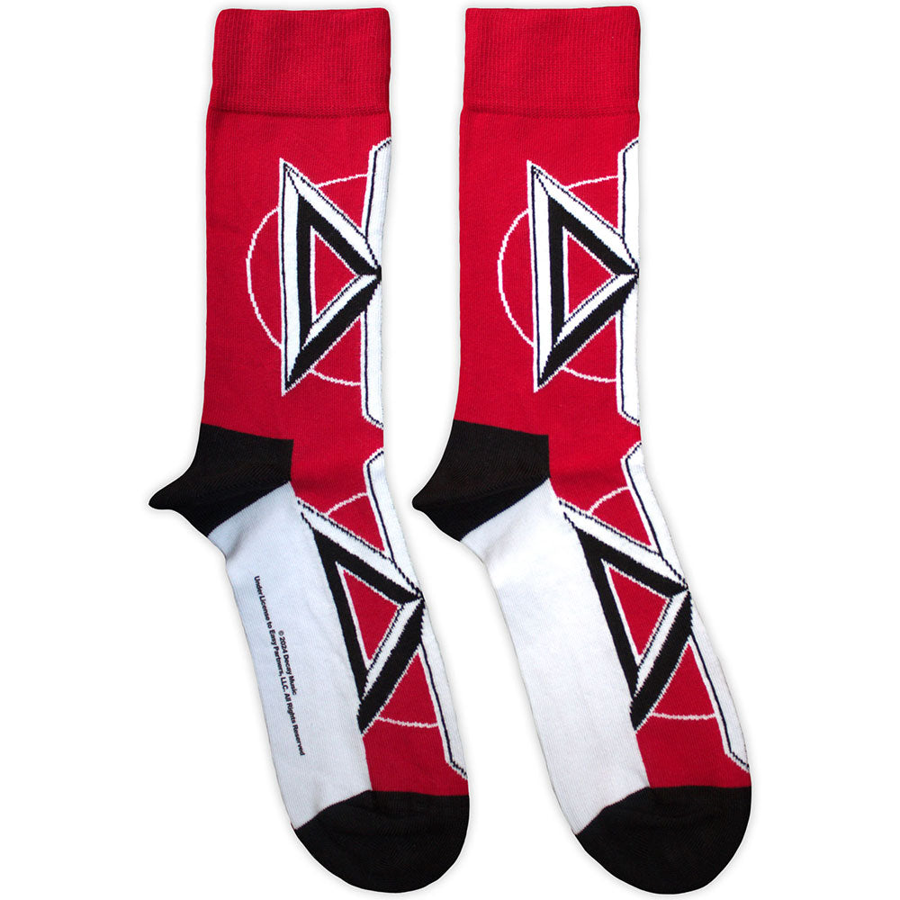 Image of Dead Kennedys Unisex Ankle Socks - DK Logo Rock Off