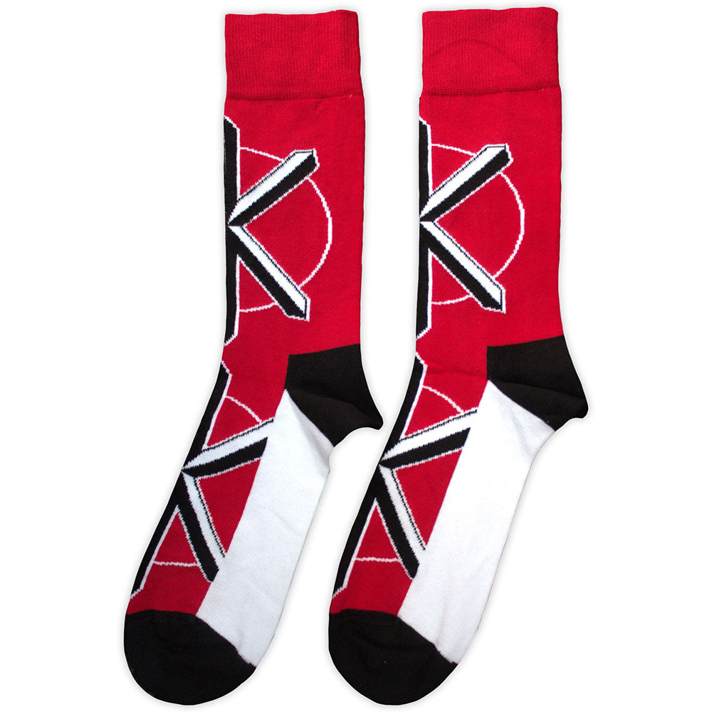 Image of Dead Kennedys Unisex Ankle Socks - DK Logo Rock Off