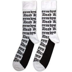 Image of Dead Kennedys Unisex Ankle Socks - Gothic Logo Pattern