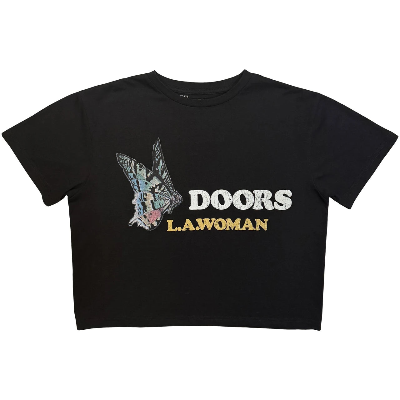 Image of The Doors Ladies Crop Top: LA Woman