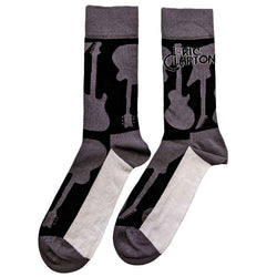 Image of Eric Clapton Unisex Ankle Socks - Guitars