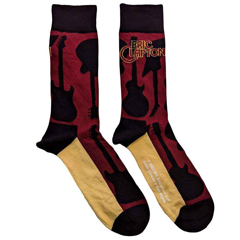 Image of Eric Clapton Unisex Ankle Socks - Guitars Rock Off