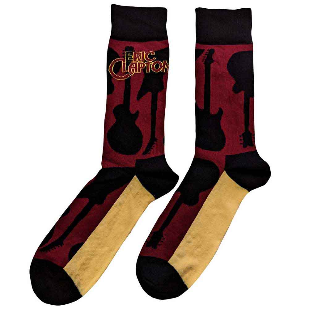 Image of Eric Clapton Unisex Ankle Socks - Guitars Rock Off