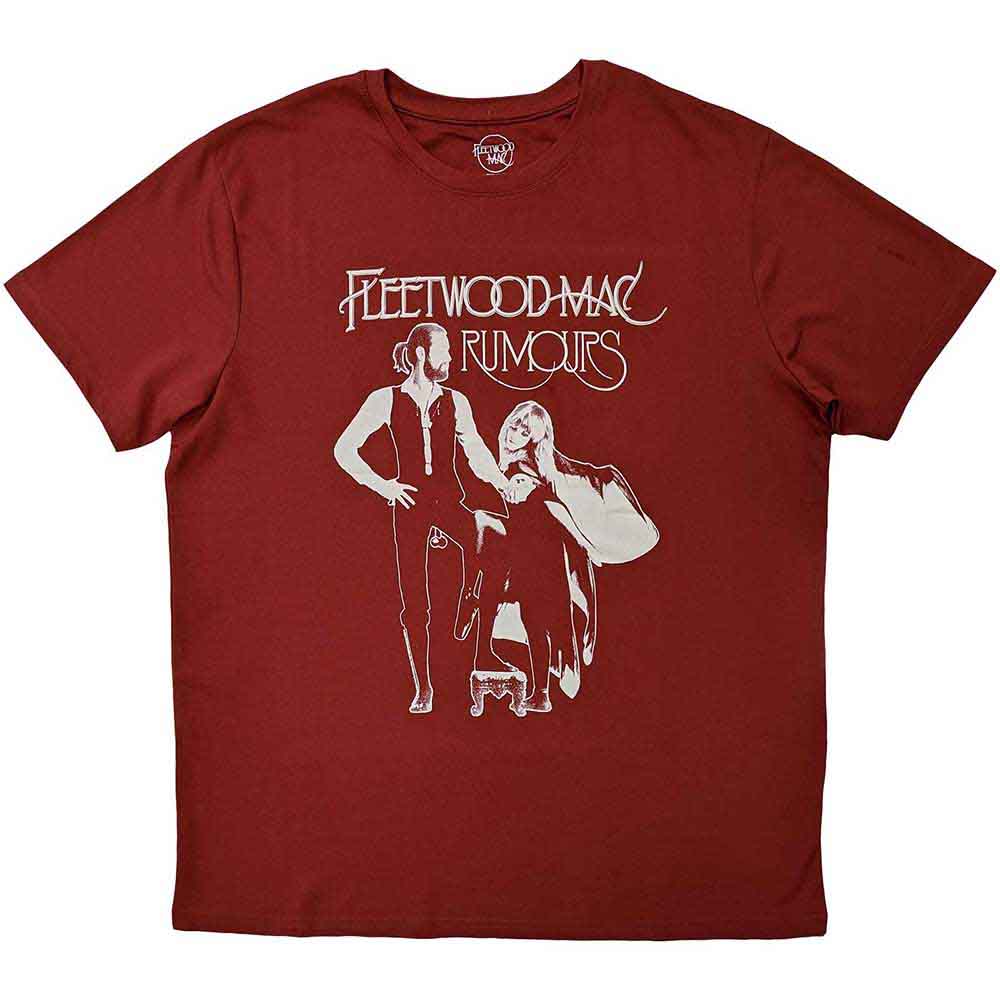 Maglietta Ufficiale Fleetwood Mac - Logo Classico, Colore Nero | T-Shirt Unisex In Cotone - Foto 3
