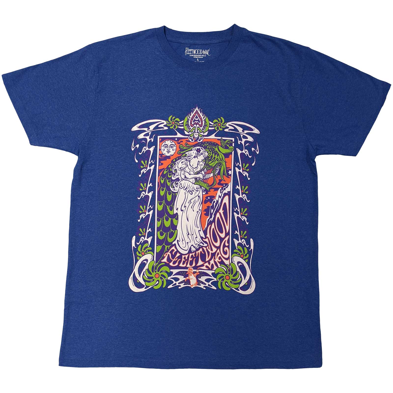 Image of Fleetwood Mac Unisex Tee- Lady Lyre Rock Off