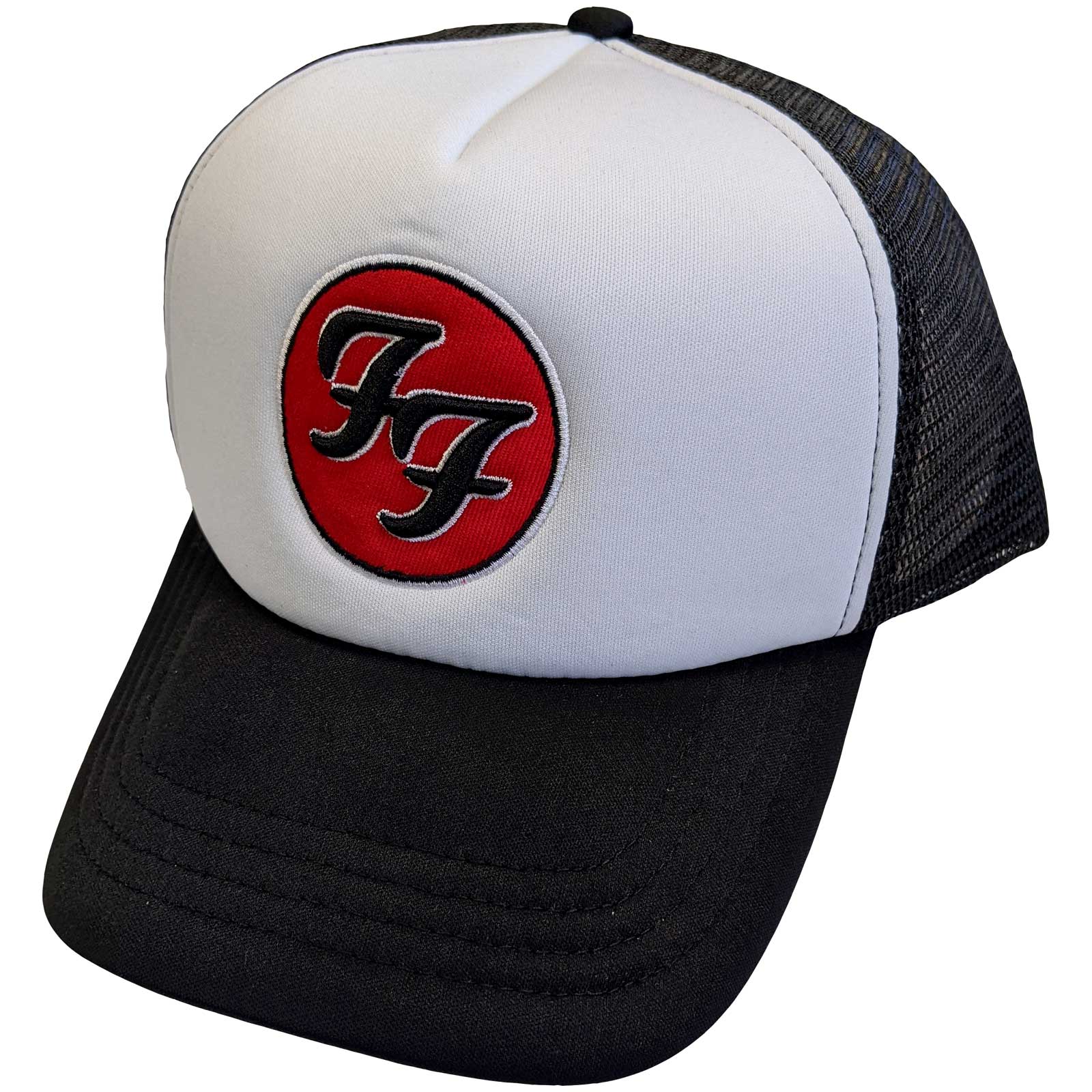 Image of Foo Fighters Unisex Mesh Back Cap - FF logo Rock Off