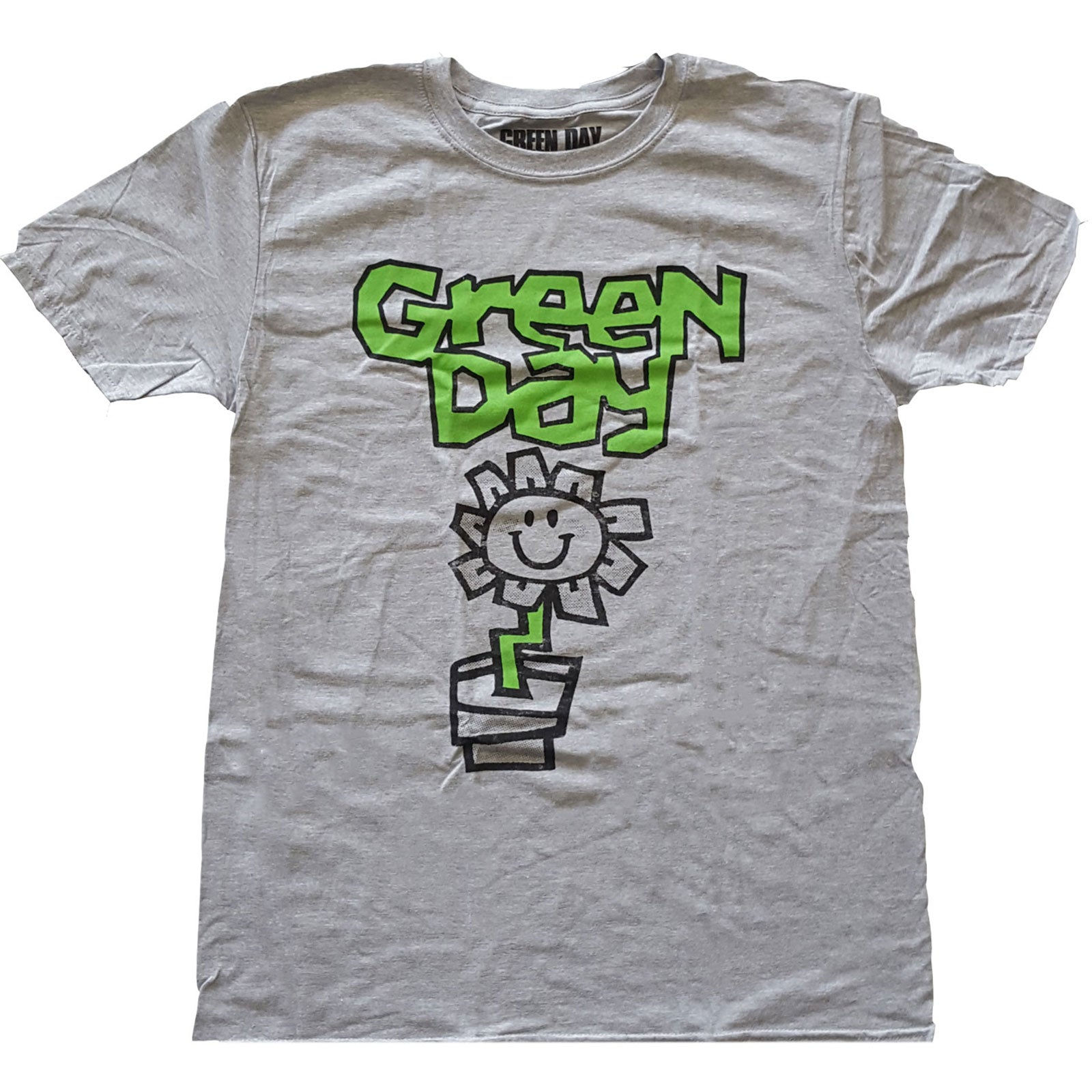 Image of Green Day T-Shirt - Flower Pot Rock Off
