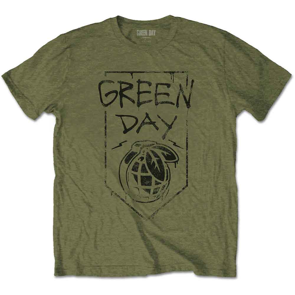 Image of Green Day T-Shirt - ORGANIC GRENADE Rock Off