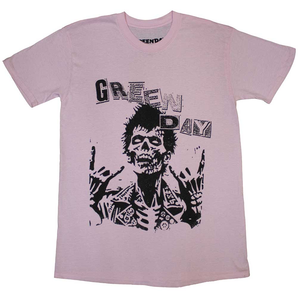 Green Day T-Shirt -SAVIOR ZOMBIE