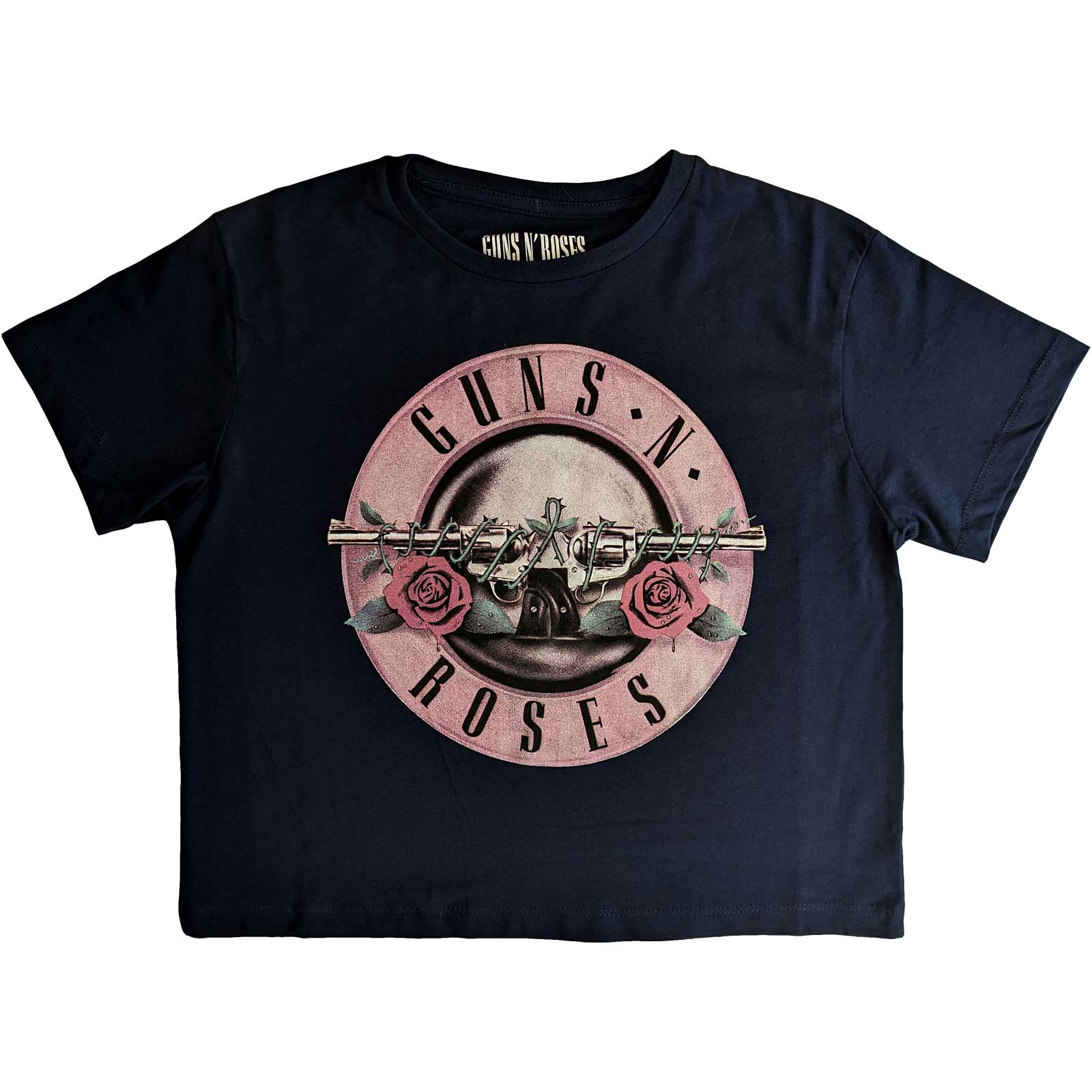 Image of Guns N' Roses Crop Top - Drum Rock Off