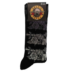 Image of Guns N' Roses Unisex Ankle Socks: Monochrome Pistols
