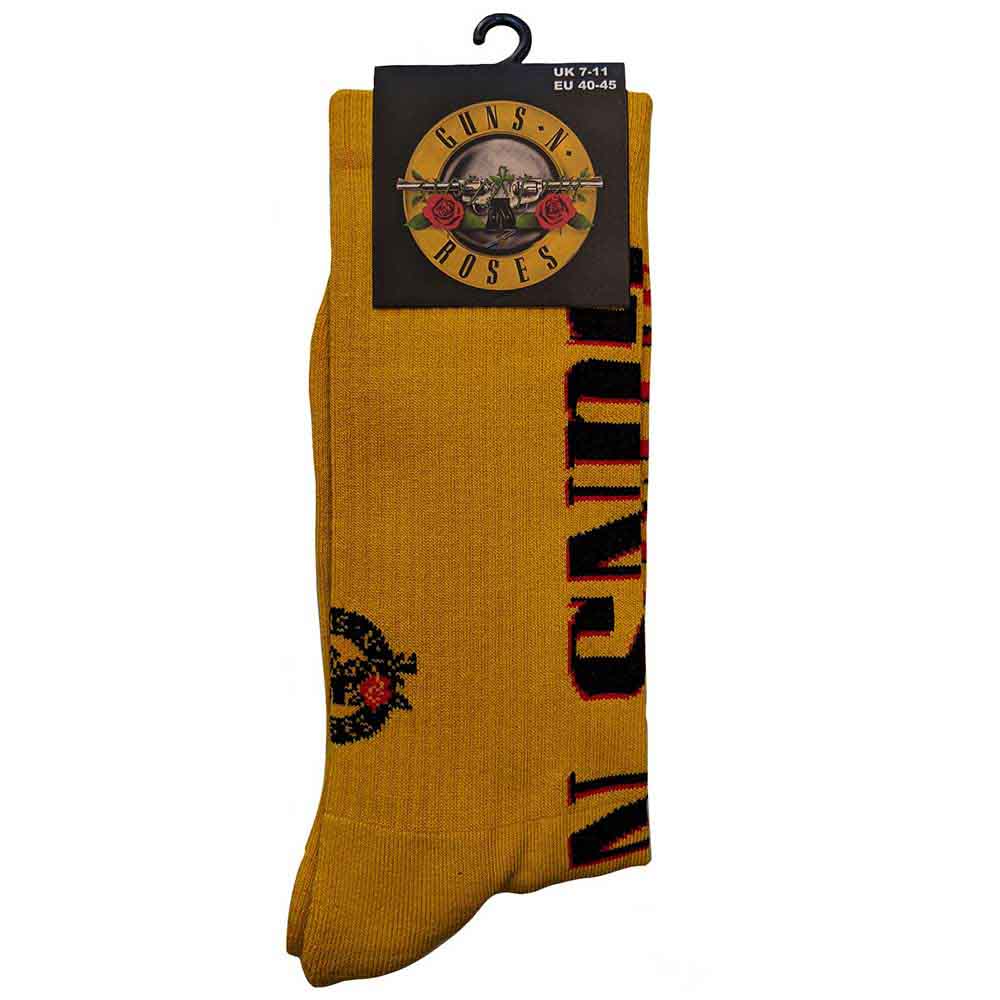 Image of Guns N' Roses Unisex Terry Socks: Appetite for Destruction Rock Off