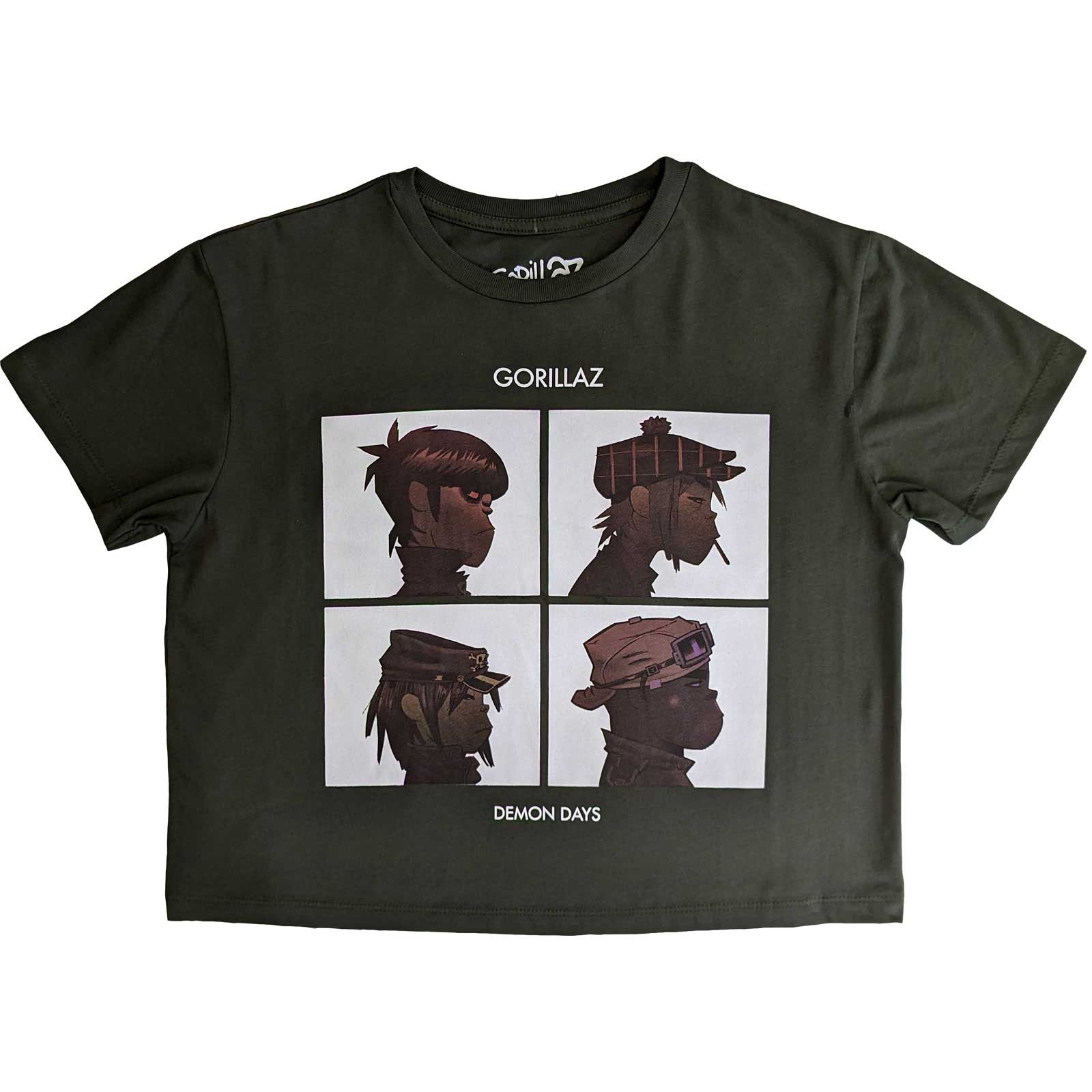 Image of Gorillaz Crop Top - Demon Days Rock Off