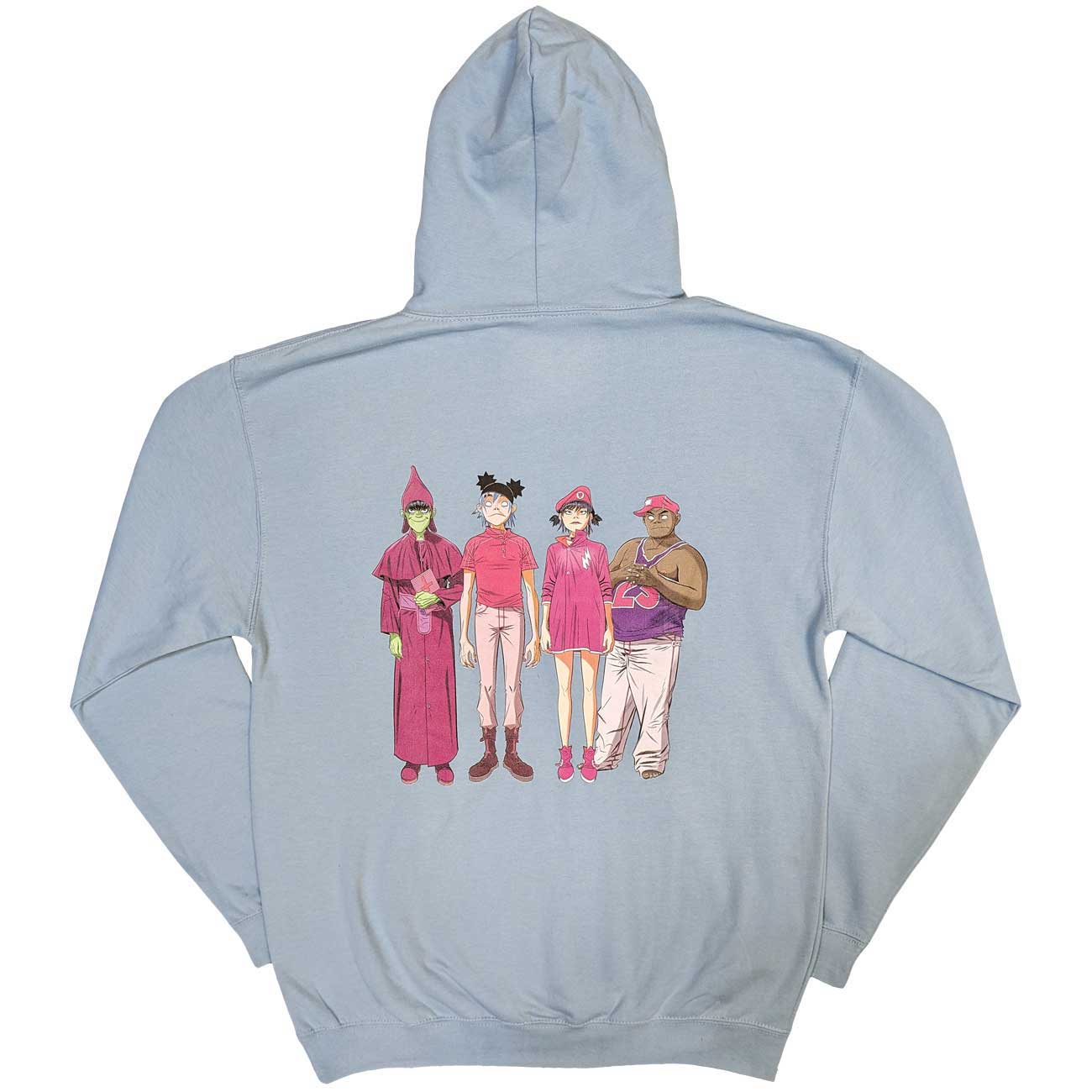 Image of Gorillaz Mens / Unisex Hoodie - Cracker island Rock Off