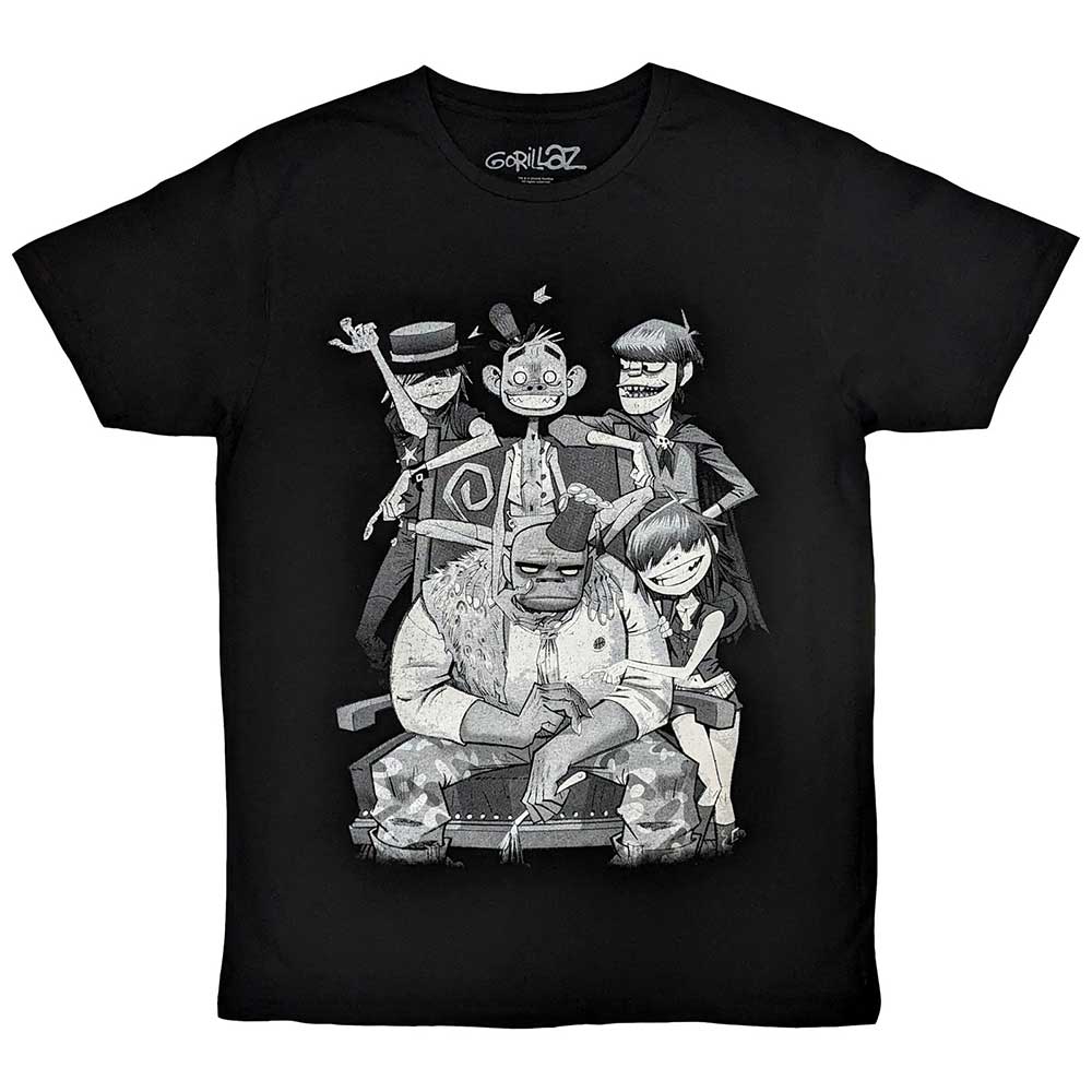Image of Gorillaz Mens / Unisex T-Shirt - George Spray Rock Off