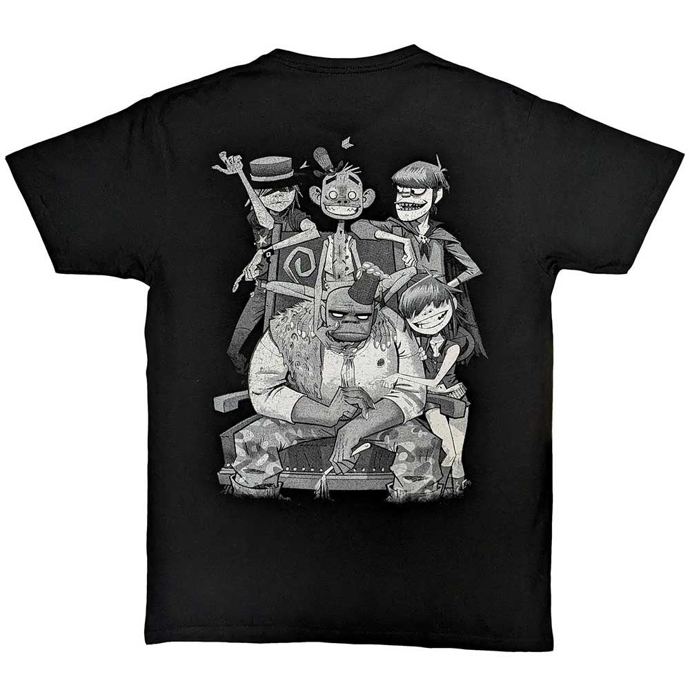 Image of Gorillaz Unisex T-Shirt: Pocket Spray - George Group