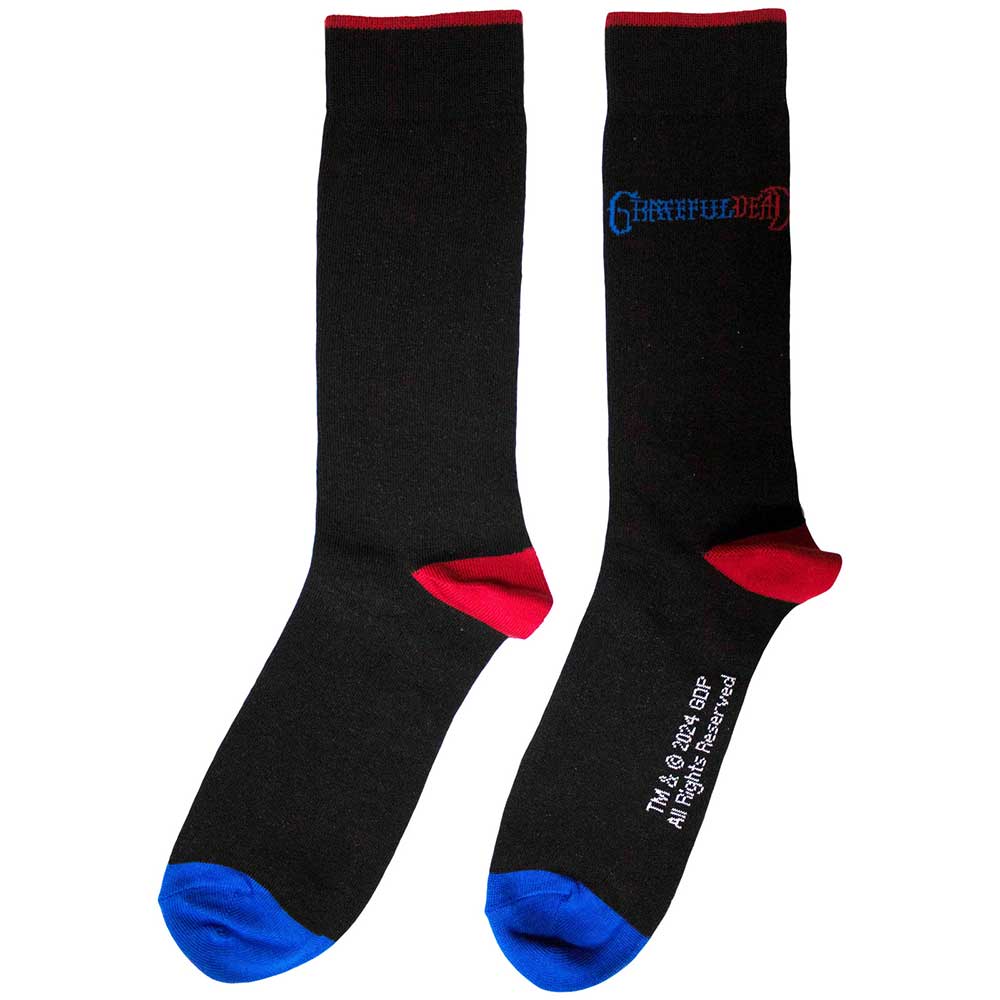Image of Grateful Dead Unisex Ankle Socks: Logo Rock Off