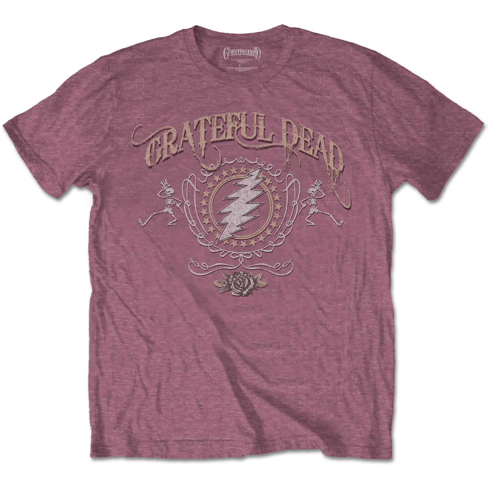 Grateful Dead Unisex T-shirt- Bolt