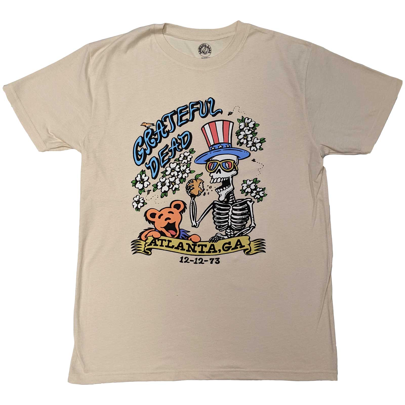 Grateful Dead Unisex T-shirt- Atlanta Flowers