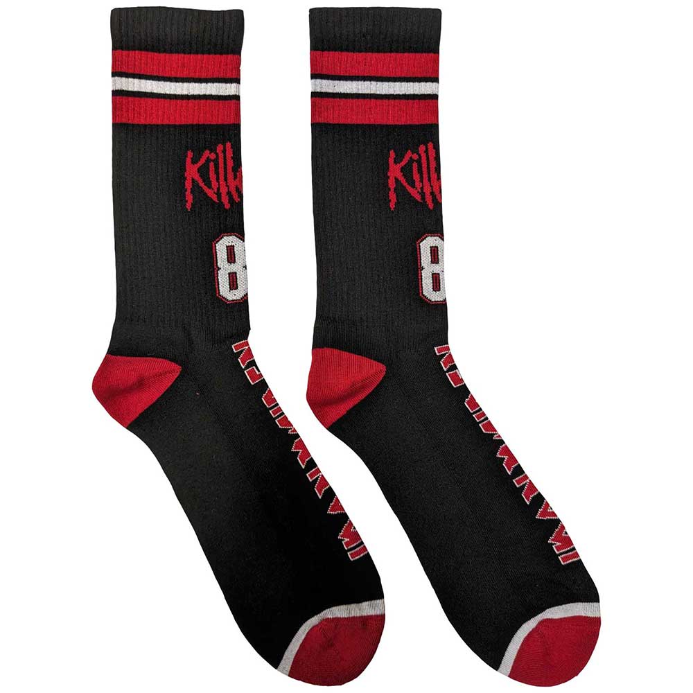 Iron Maiden Unisex Ankle Socks: Killers '81