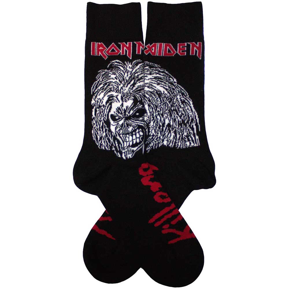Image of Iron Maiden Unisex Ankle Socks: Killers Rock Off