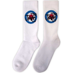 Image of The Jam Unisex Terry Socks: Target Logo