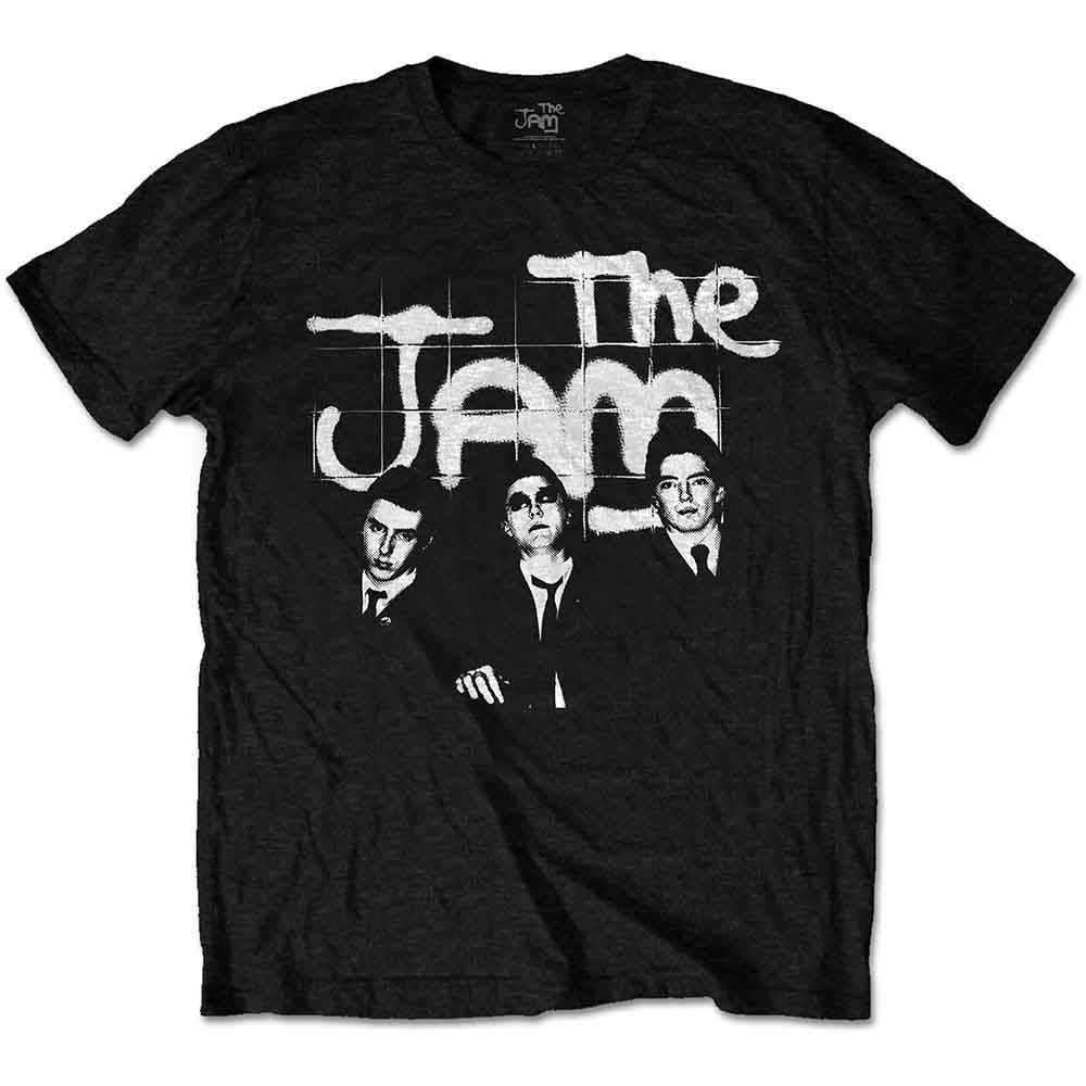 Image of The Jam T-Shirt - B&W GROUP SHOT Rock Off