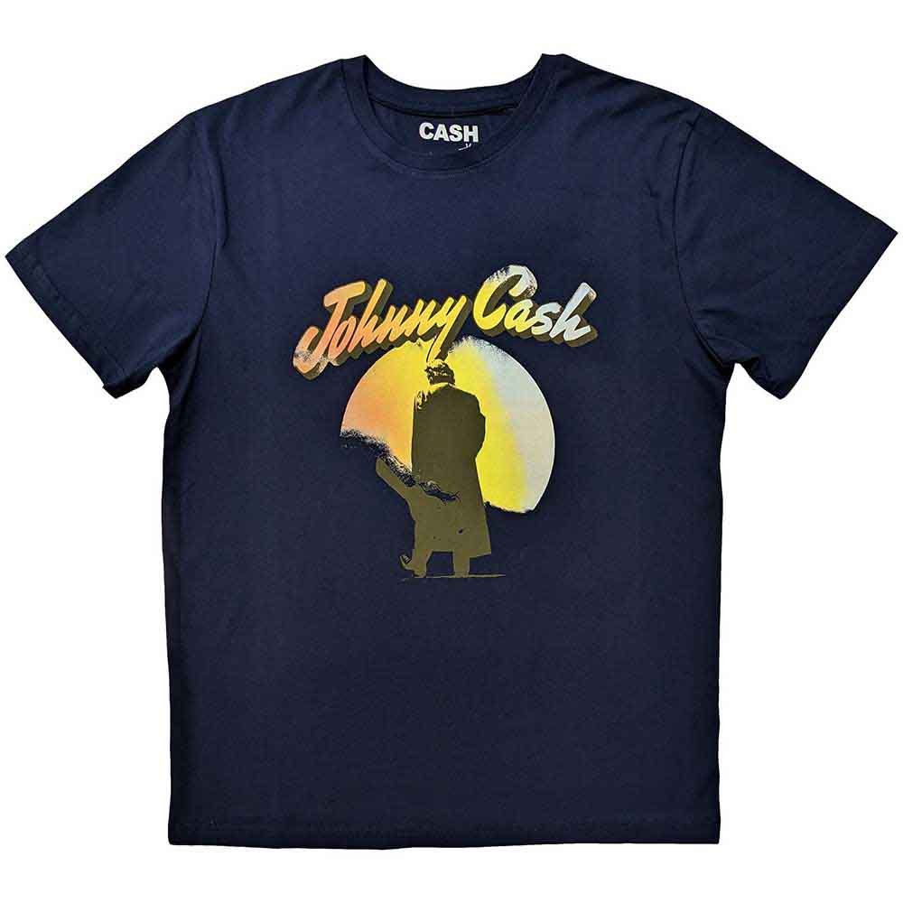 Image of Johnny Cash T-shirt - Walking Guitar Rock Off