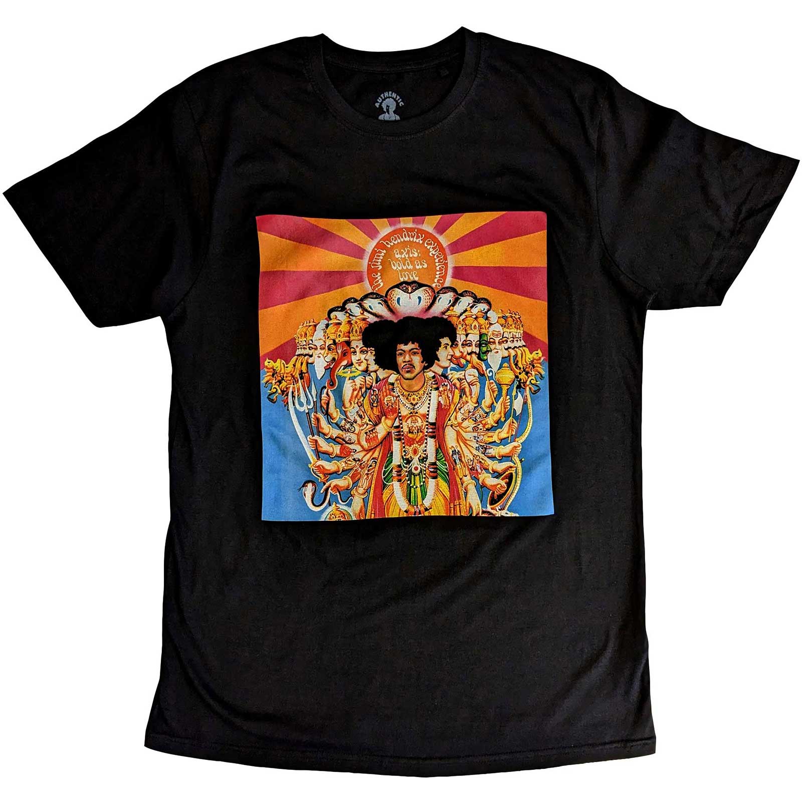 Jimi Hendrix Unisex T-shirt- Axis