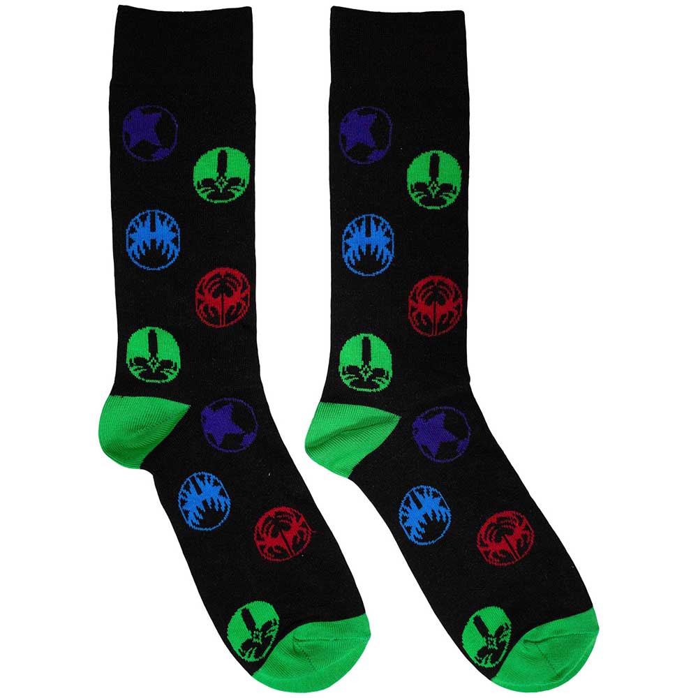 Image of KISS Unisex Ankle Socks: Icons Rock Off