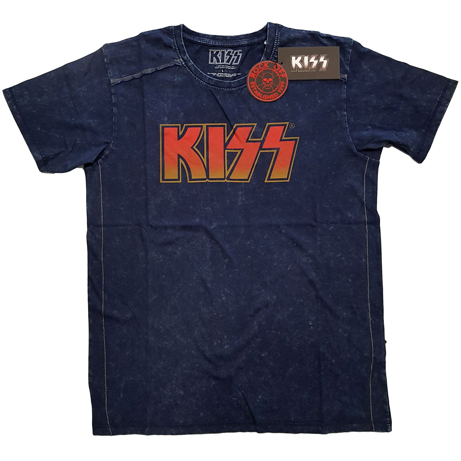 Image of Kiss T-Shirt - Logo Snow Amplified