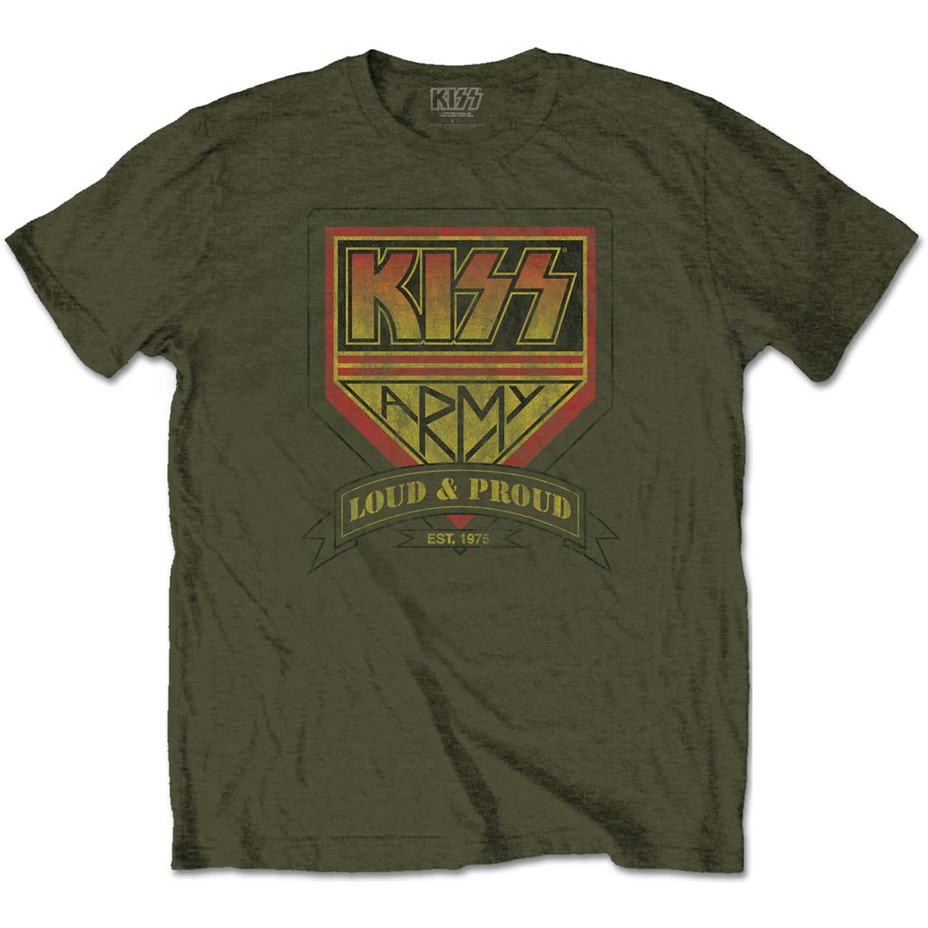 Image of Kiss T-Shirt - Loud & Proud Amplified