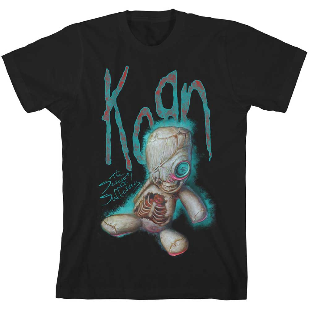 Image of KORN Unisex T-shirt- SOS DOLL Rock Off