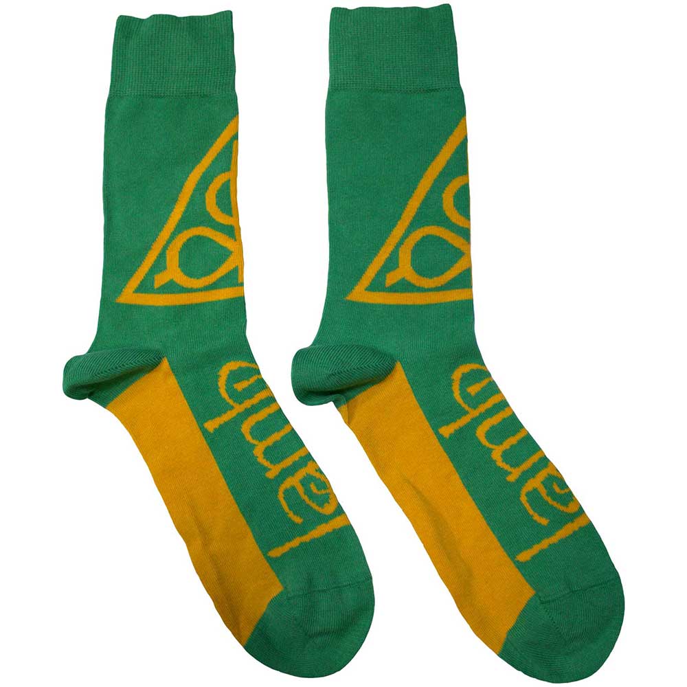 Image of Lamb Of God Unisex Ankle Socks: Triangle Rock Off