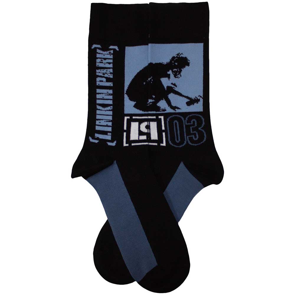 Image of Linkin Park Unisex Ankle Socks: Crouching Rock Off