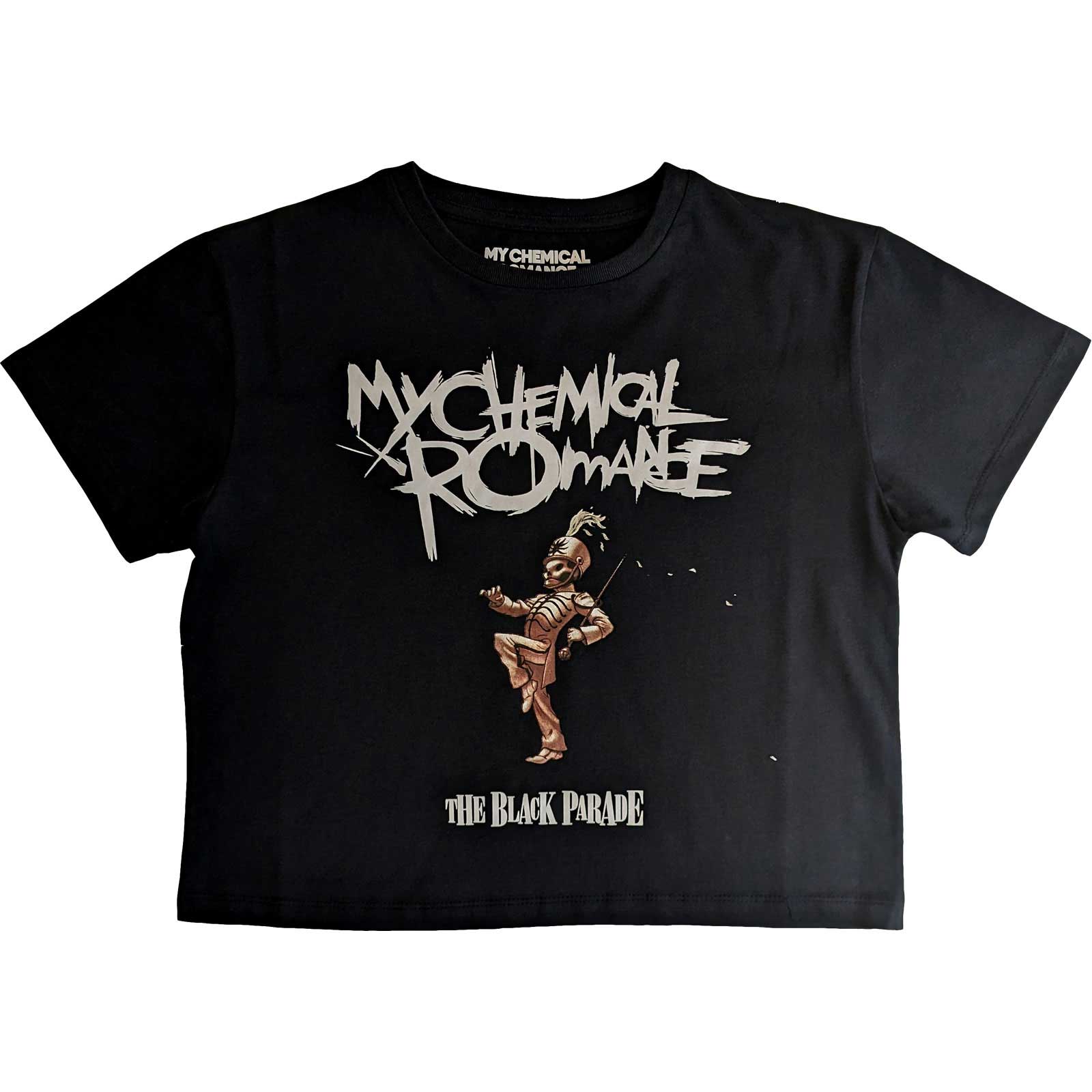 Image of My Chemical Romance Crop Top - March Rock Off