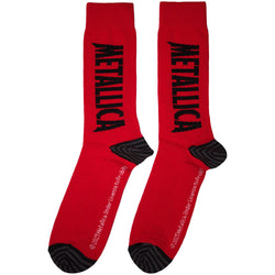 Image of Metallica Unisex Ankle Socks: Stressed Logo
